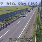 国道7号 三種町糸流のライブカメラ|秋田県三種町のサムネイル