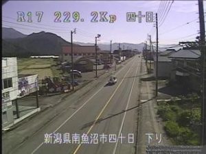 新潟県南魚沼市 国道17号 南魚沼市四十日のライブカメラ