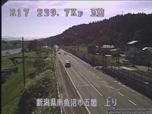新潟県南魚沼市 国道17号 南魚沼市五箇のライブカメラ