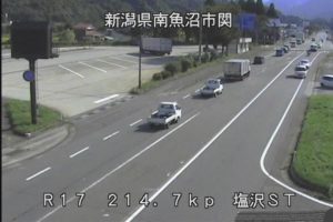 新潟県南魚沼市 国道17号 南魚沼市石打のライブカメラ