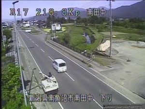 新潟県南魚沼市 国道17号 南魚沼市南田中のライブカメラ