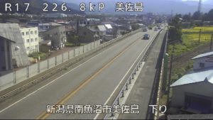 新潟県南魚沼市 国道17号 南魚沼市美佐島のライブカメラ