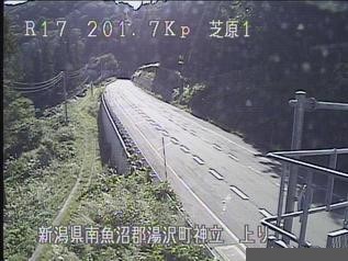 国道17号 湯沢町芝原のライブカメラ|新潟県湯沢町