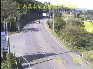 新潟県湯沢町 国道17号 湯沢町湯沢のライブカメラ