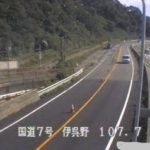 国道7号 村上市伊呉野のライブカメラ|新潟県村上市のサムネイル