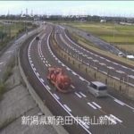 国道7号 新発田市新発田インターチェンジのライブカメラ|新潟県新発田市のサムネイル