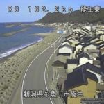 国道8号 糸魚川市能生のライブカメラ|新潟県糸魚川市のサムネイル