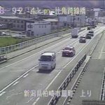 国道8号 柏崎市比角跨線橋のライブカメラ|新潟県柏崎市のサムネイル