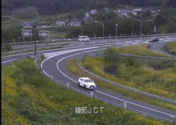 京都縦貫自動車道 綾部ジャンクションのライブカメラ 京都府綾部市