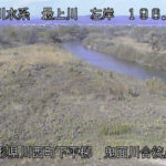 最上川 鬼面川合流点のライブカメラ|山形県川西町のサムネイル