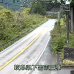国道41号 三原梅ヶ平のライブカメラ|岐阜県下呂市のサムネイル