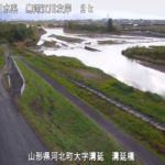 寒河江川 溝延橋のライブカメラ|山形県河北町のサムネイル