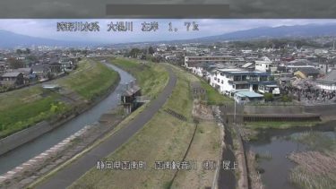大場川 函南観音川排水機場のライブカメラ|静岡県函南町