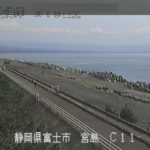 富士海岸 富士市宮島のライブカメラ|静岡県富士市のサムネイル