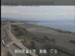 富士海岸 富士市鮫島のライブカメラ|静岡県富士市のサムネイル