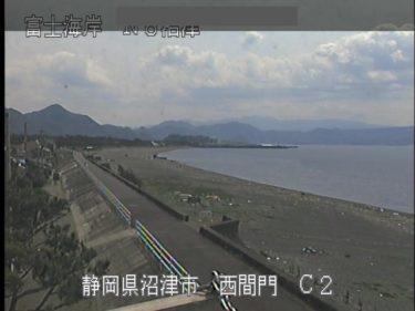 富士海岸 沼津市西闇門のライブカメラ|静岡県沼津市のサムネイル