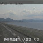 富士海岸 沼津市大諏訪のライブカメラ|静岡県沼津市のサムネイル