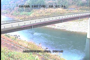 江の川 宇都井大橋のライブカメラ|島根県美郷町