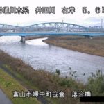 井田川 落合橋のライブカメラ|富山県富山市のサムネイル