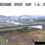井田川 杉原橋のライブカメラ|富山県富山市のサムネイル