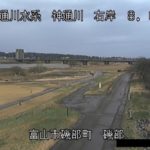 神通川 磯部町のライブカメラ|富山県富山市のサムネイル