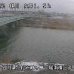 梯川 城南橋上流のライブカメラ|石川県小松市のサムネイル