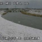 梯川 梯川鉄橋(JR)上流のライブカメラ|石川県小松市のサムネイル