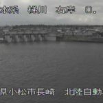 梯川 梯川(JH)上流のライブカメラ|石川県小松市のサムネイル