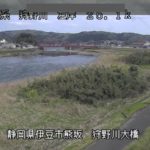 狩野川 狩野川大橋のライブカメラ|静岡県伊豆市のサムネイル