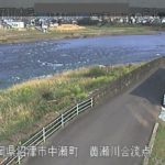 狩野川 黄瀬川合流点のライブカメラ|静岡県沼津市のサムネイル