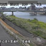 狩野川 黒瀬橋のライブカメラ|静岡県沼津市のサムネイル