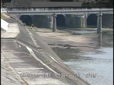 狩野川放水路 長塚橋のライブカメラ|静岡県伊豆の国市