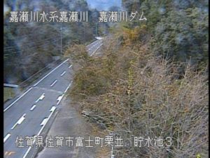佐賀県佐賀市 嘉瀬川 ダム上流カメラ3のライブカメラ