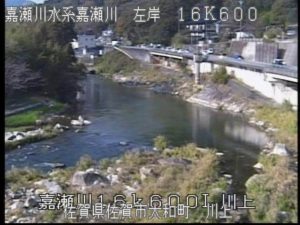 佐賀県佐賀市 嘉瀬川 川上のライブカメラ