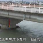 片貝川 落合橋のライブカメラ|富山県魚津市のサムネイル