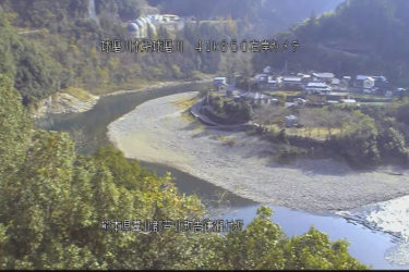 球磨川 大瀬洞門のライブカメラ|熊本県球磨村