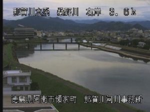 徳島県阿南市 桑野川 那賀川河川事務所のライブカメラ