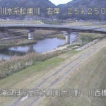 松浦川 川西橋のライブカメラ|佐賀県伊万里市のサムネイル