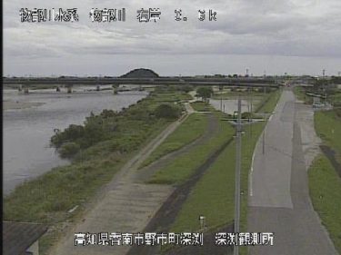 物部川 深渕水位観測所のライブカメラ|高知県香南市