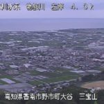 物部川 野市町全景（三宝山）のライブカメラ|高知県香南市のサムネイル