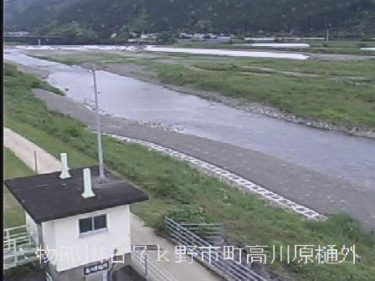 物部川 高川原樋門外水のライブカメラ|高知県香南市