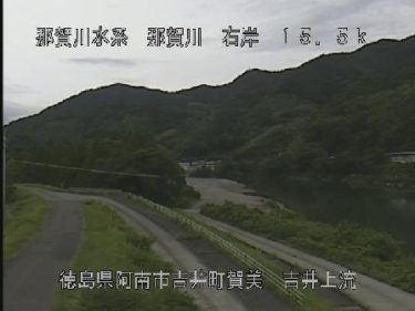那賀川 吉井上流のライブカメラ|徳島県阿南市