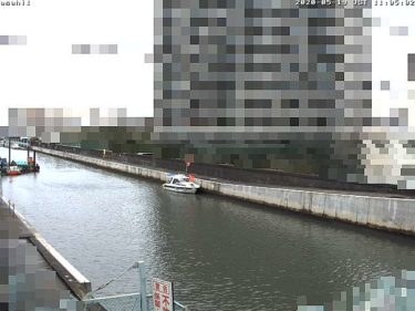 呑川 旭橋上流のライブカメラ|東京都大田区