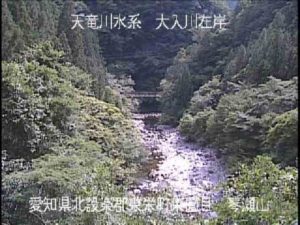 愛知県東栄町 大入川 琴瀬山のライブカメラ