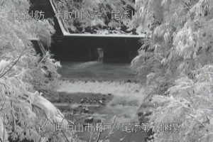 石川県白山市 尾添川 濁澄橋のライブカメラ