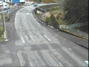 高知県梼原町 国道197号 津野町方向全景のライブカメラ