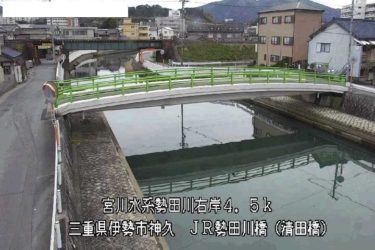 五十鈴川 浜田排水ひ管のライブカメラ|三重県伊勢市