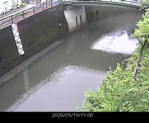 東京都北区 石神井川 観音橋のライブカメラ