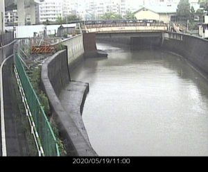 東京都北区 石神井川 新柳橋のライブカメラ