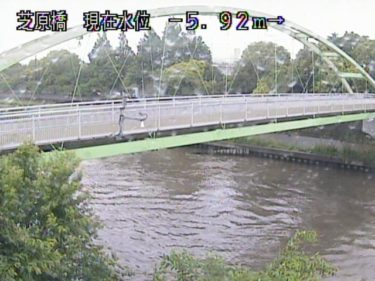 新河岸川 芝原橋のライブカメラ|東京都板橋区
